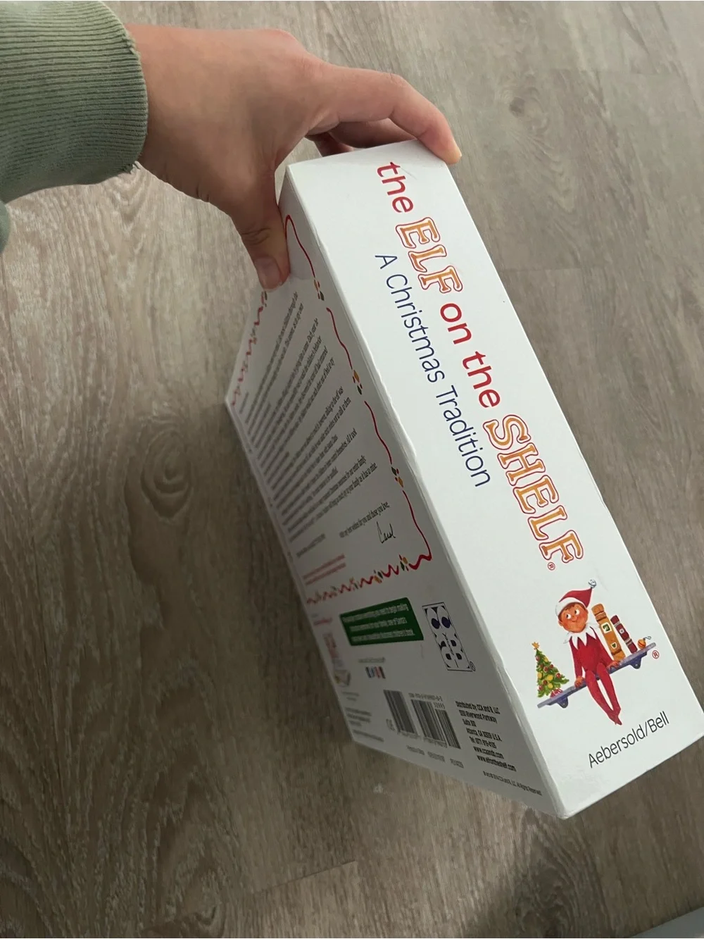 The Elf on the Shelf: A Christmas Tradition - Boy Elf and Book